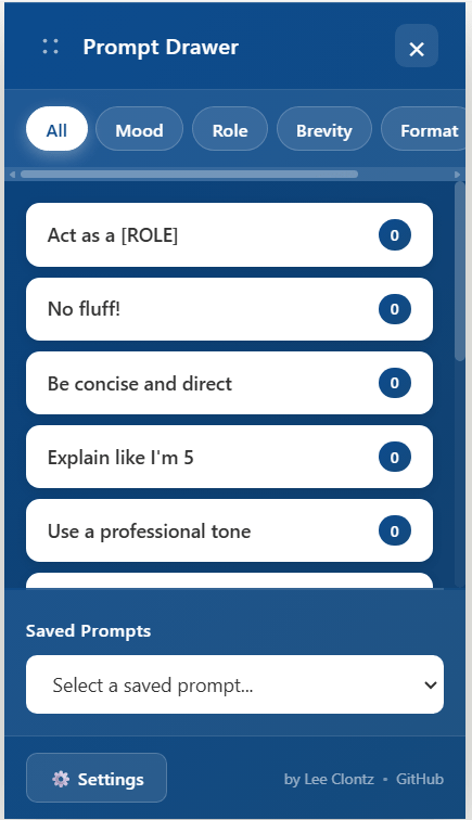 Stupid Weekend Project: Prompt Drawer&nbsp;edition